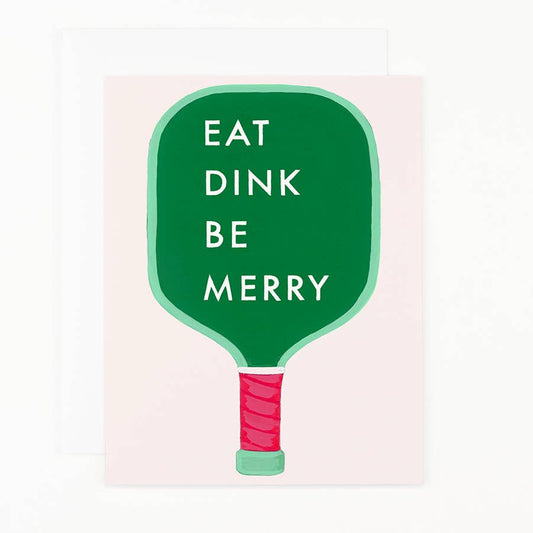 Eat Dink Be Merry Pickleball Card Set
