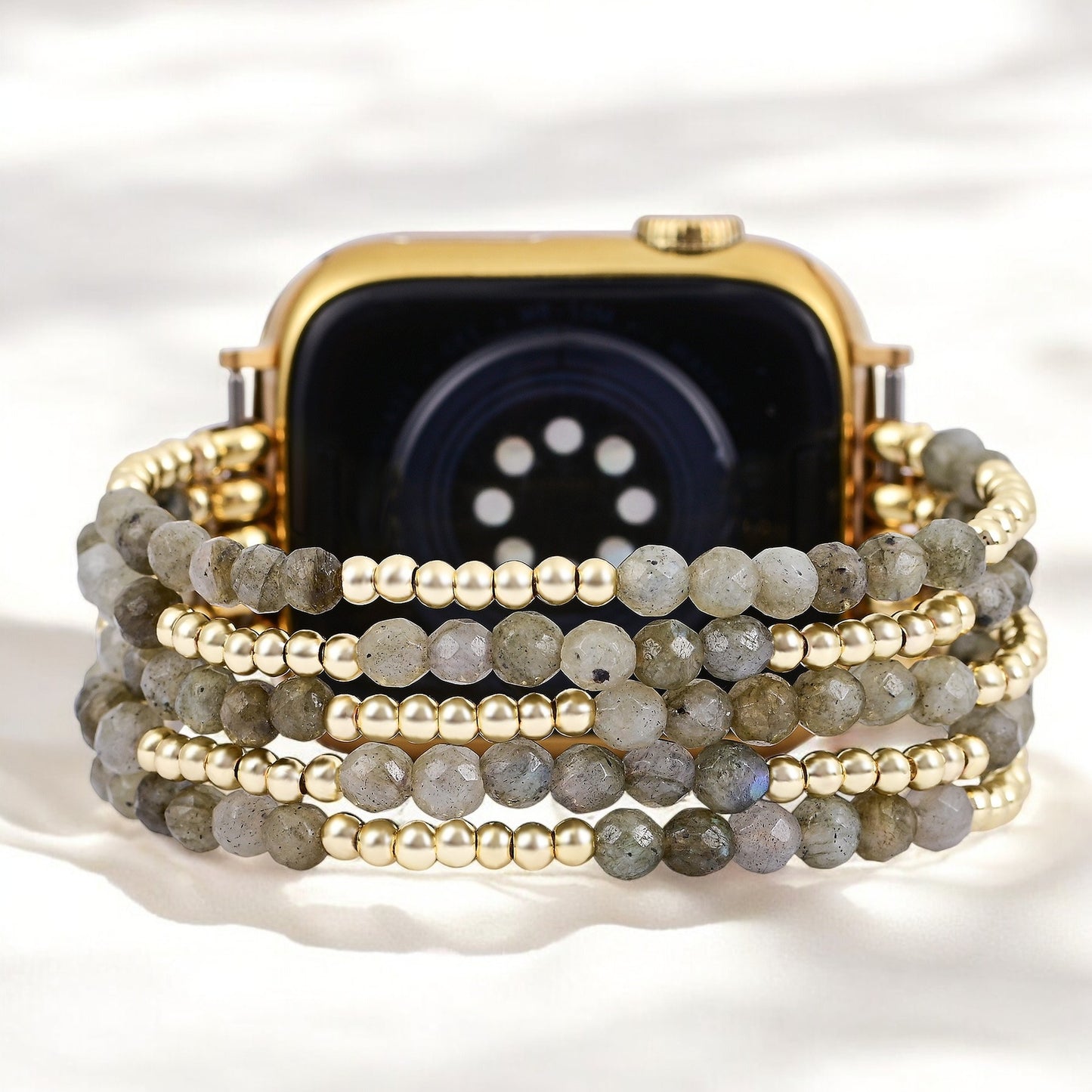 Labradorite Magic Stretch Apple Watch Strap