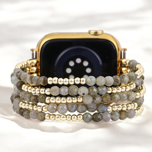 Labradorite Magic Stretch Apple Watch Strap