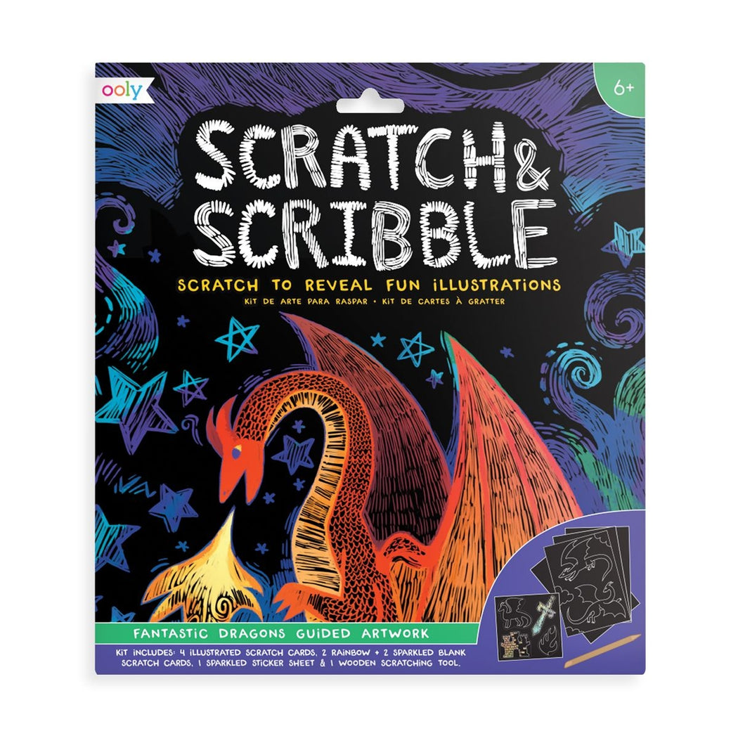 Scratch & Scribble Art Kit