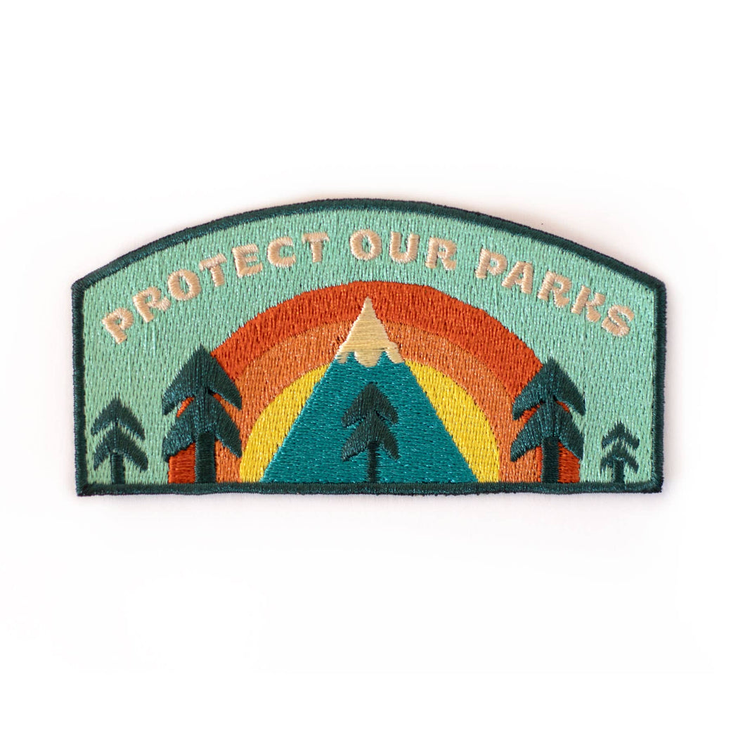 Protect Our Parks Forest Embroidered Patch