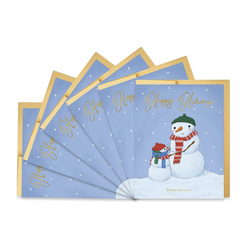 Happy Holiday You & Yours Snowman Cards