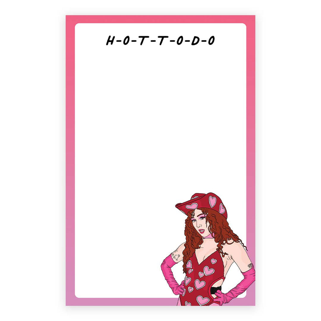 Hot To Do Chappell Roan Notepad