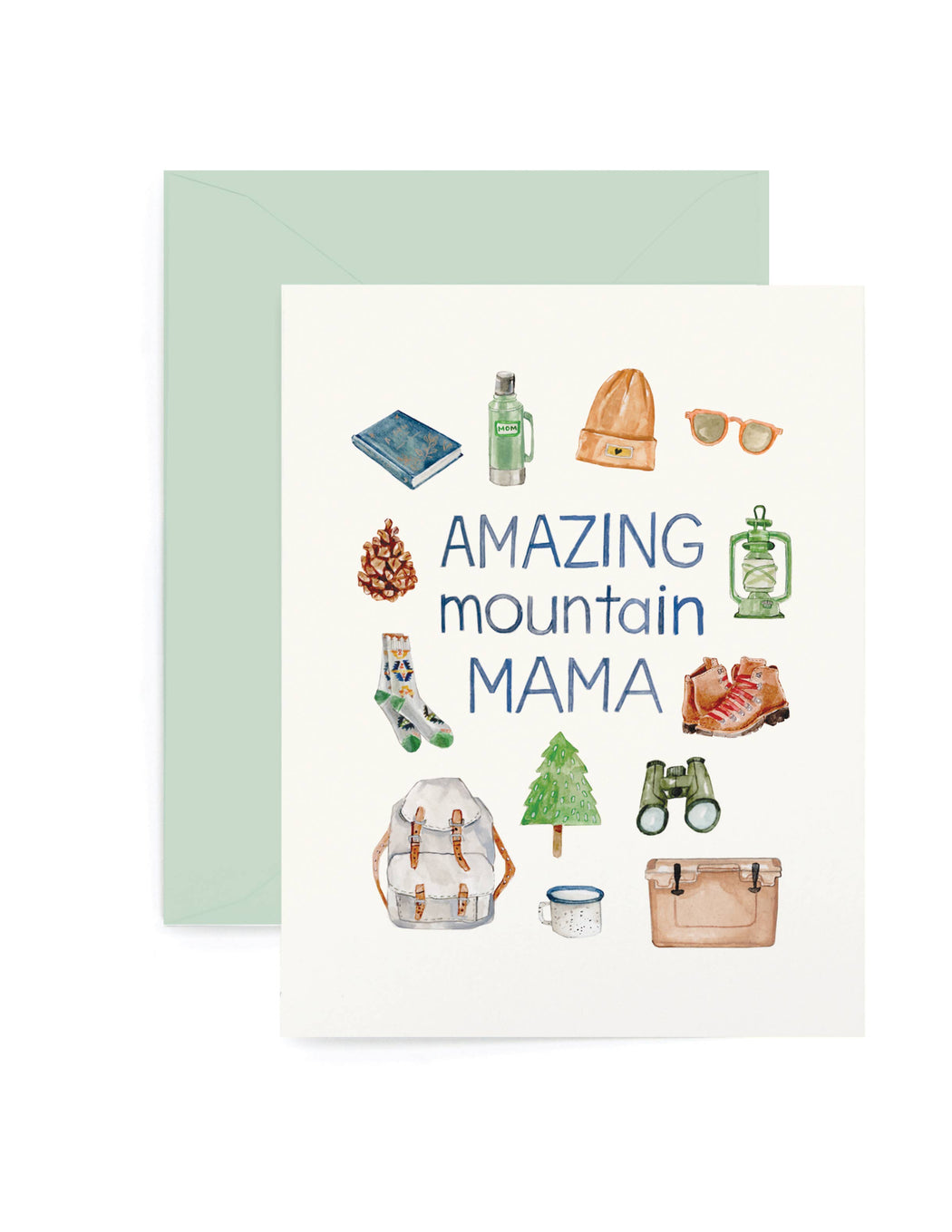 Amazing Mountain Mama Card