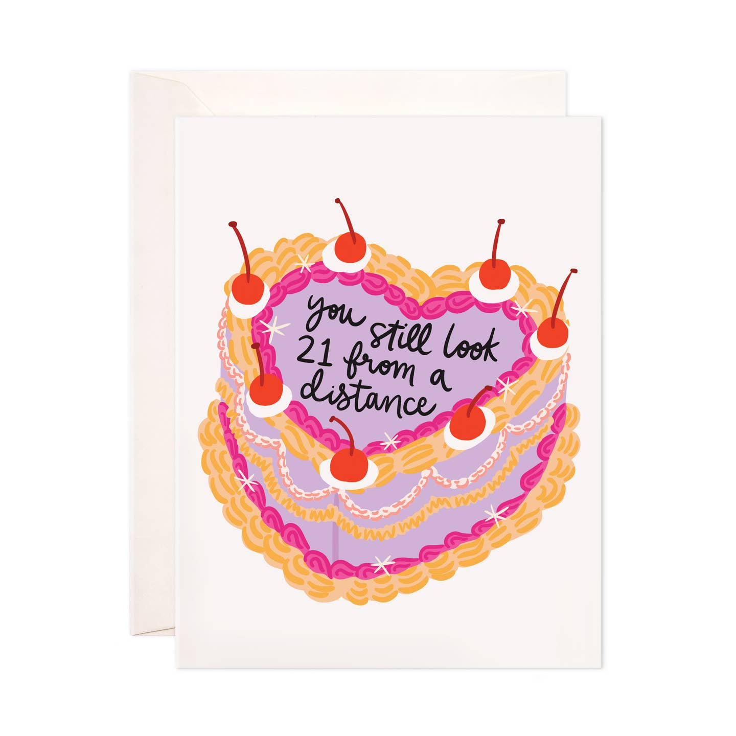 21 From a Distance Birthday Card