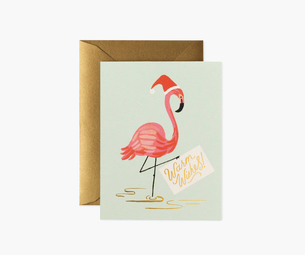 Flamingo Warm Wishes Cards