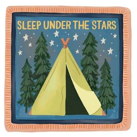 Sleep Under the Stars Sticker