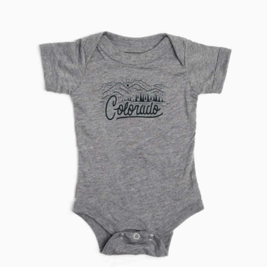 Colorado Triblend Baby Onesie