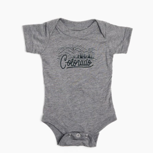 Colorado Triblend Baby Onesie