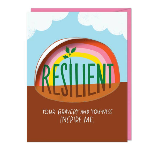Resilient Bravery & Youness Inspire Me Sticker Card