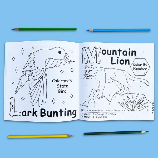 Colorado Alphabet Coloring Book