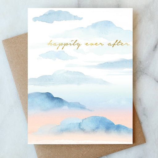 Sky Clouds Happily Ever After Card