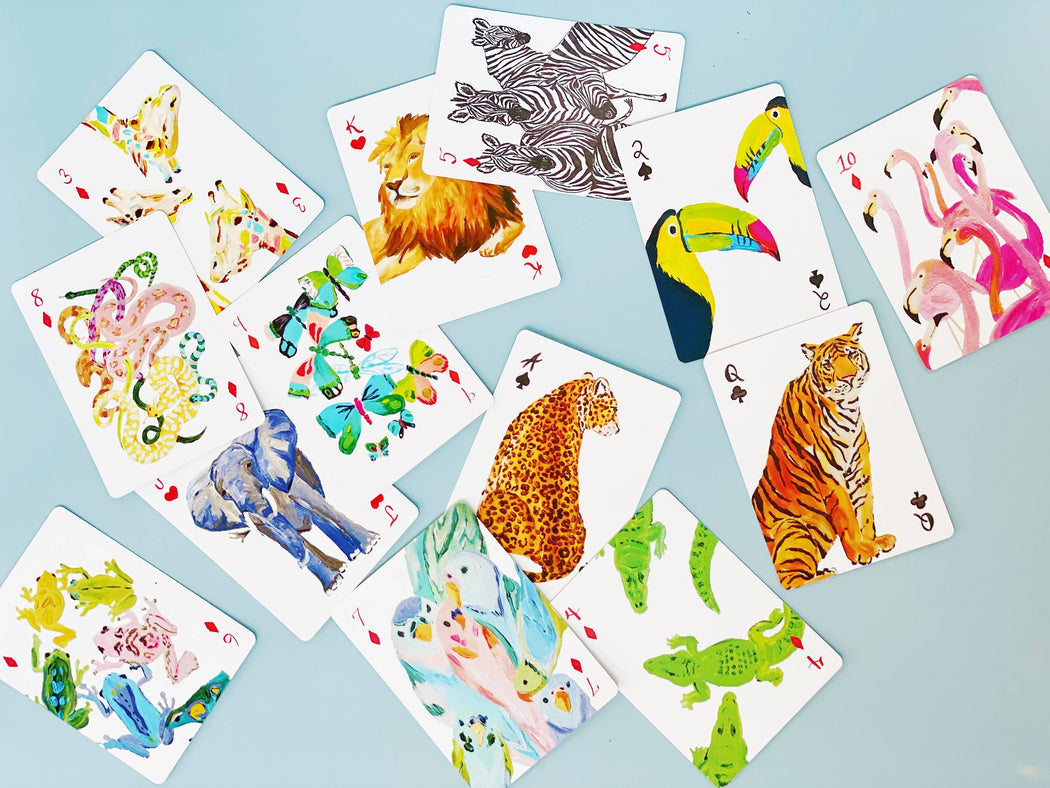 Deck of Safari Playing Cards