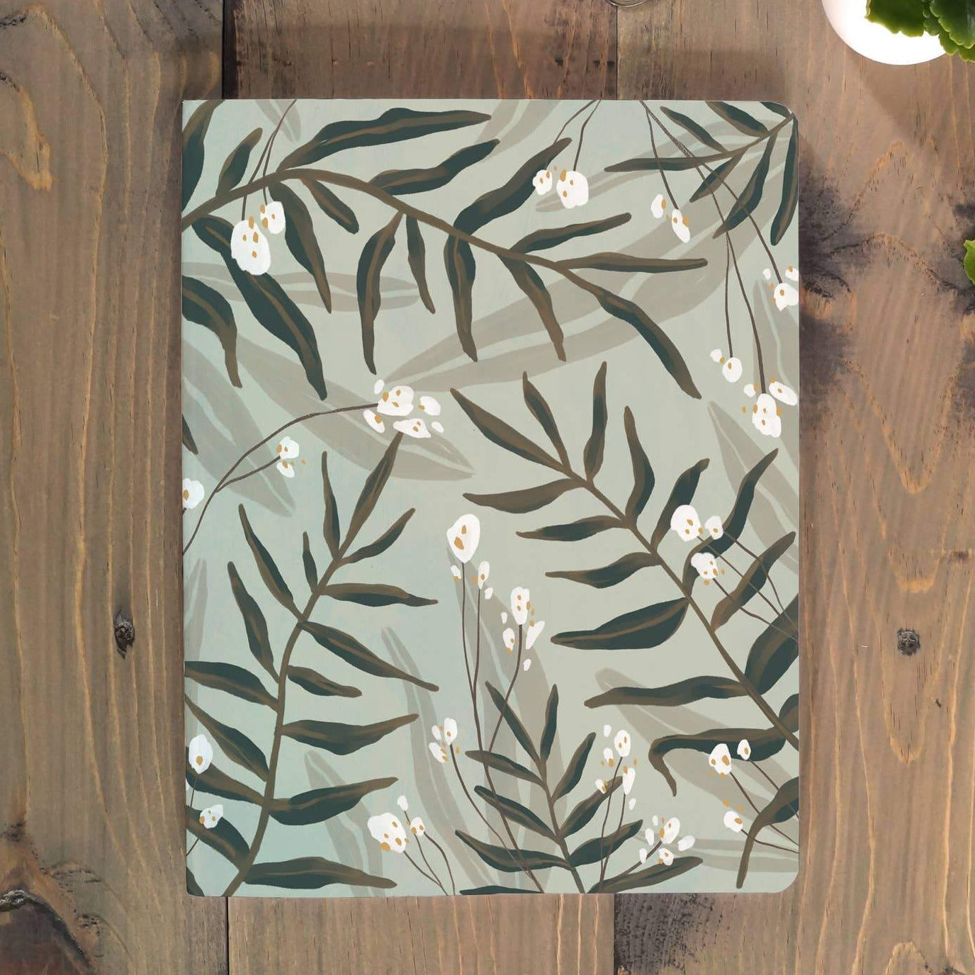 Large Velvet Touch Layflat Journal