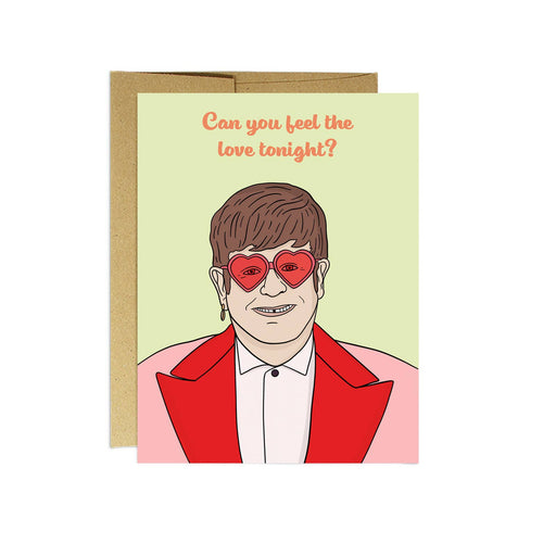 Elton John Can You Feel the Love Tonight Card