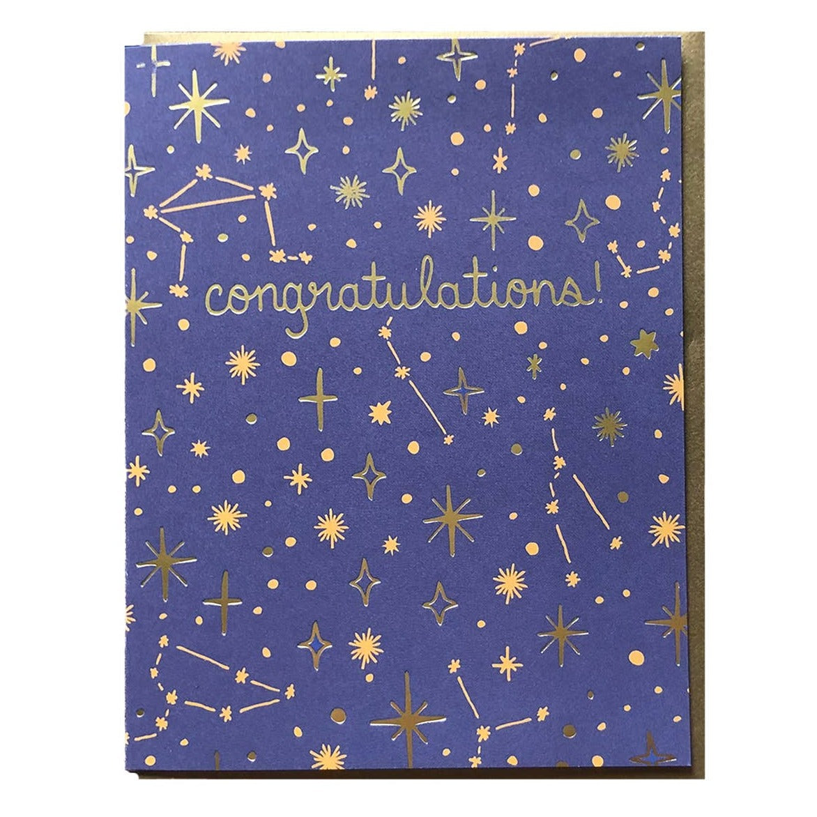 Congratulations Constellation Stars Card