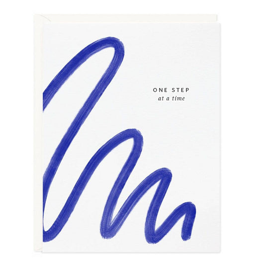 One Step At a Time Encouragement Card