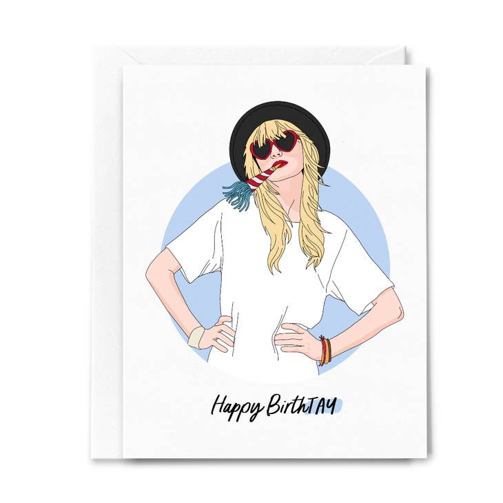Happy BirthTAY Taylor Swift Card