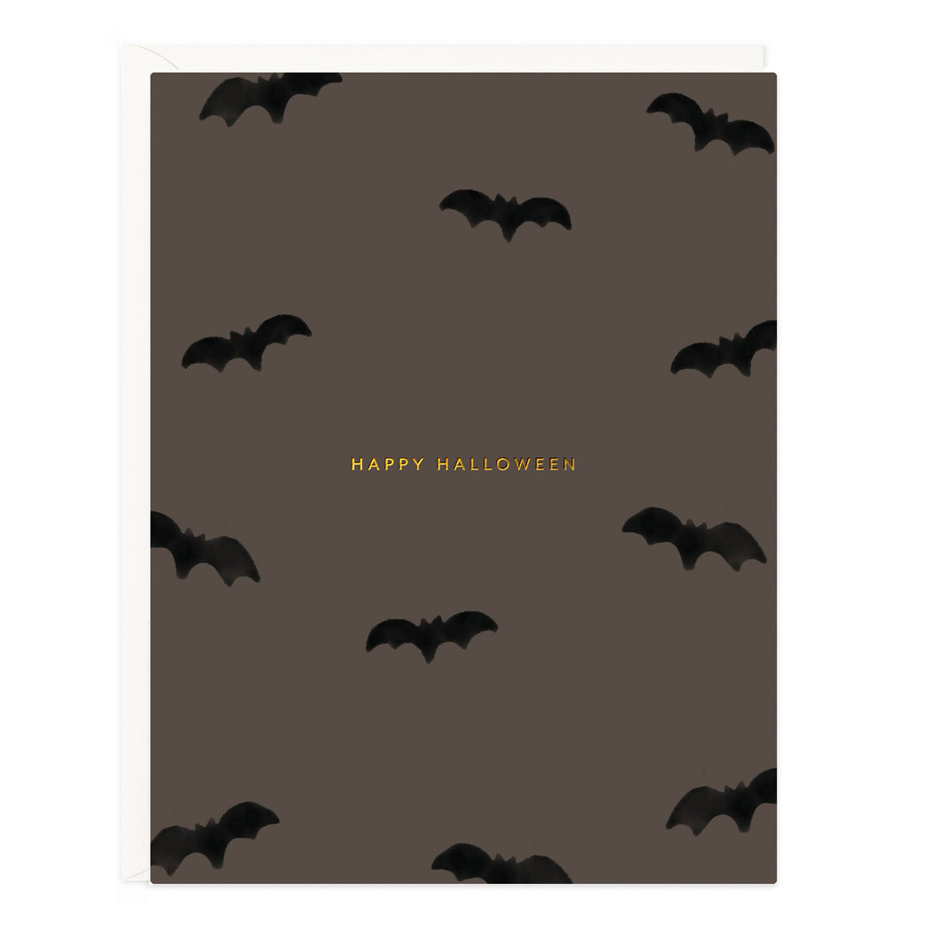 Halloween Bats Card