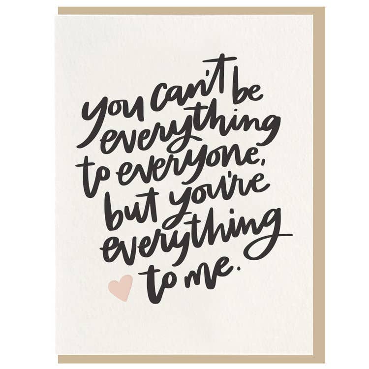 Youre Everything To Me Card