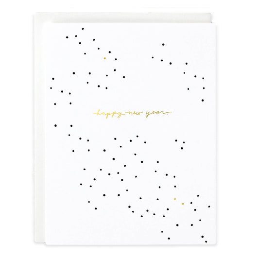 Happy New Year Tiny Dots Card