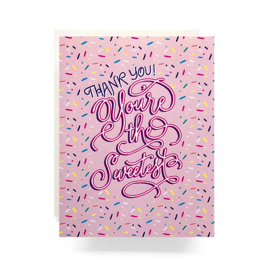 Sweetest Sprinkle Thank You Card