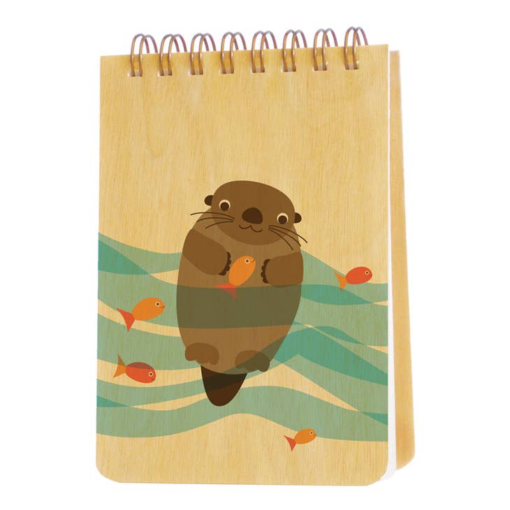 Wood Mini Notebook