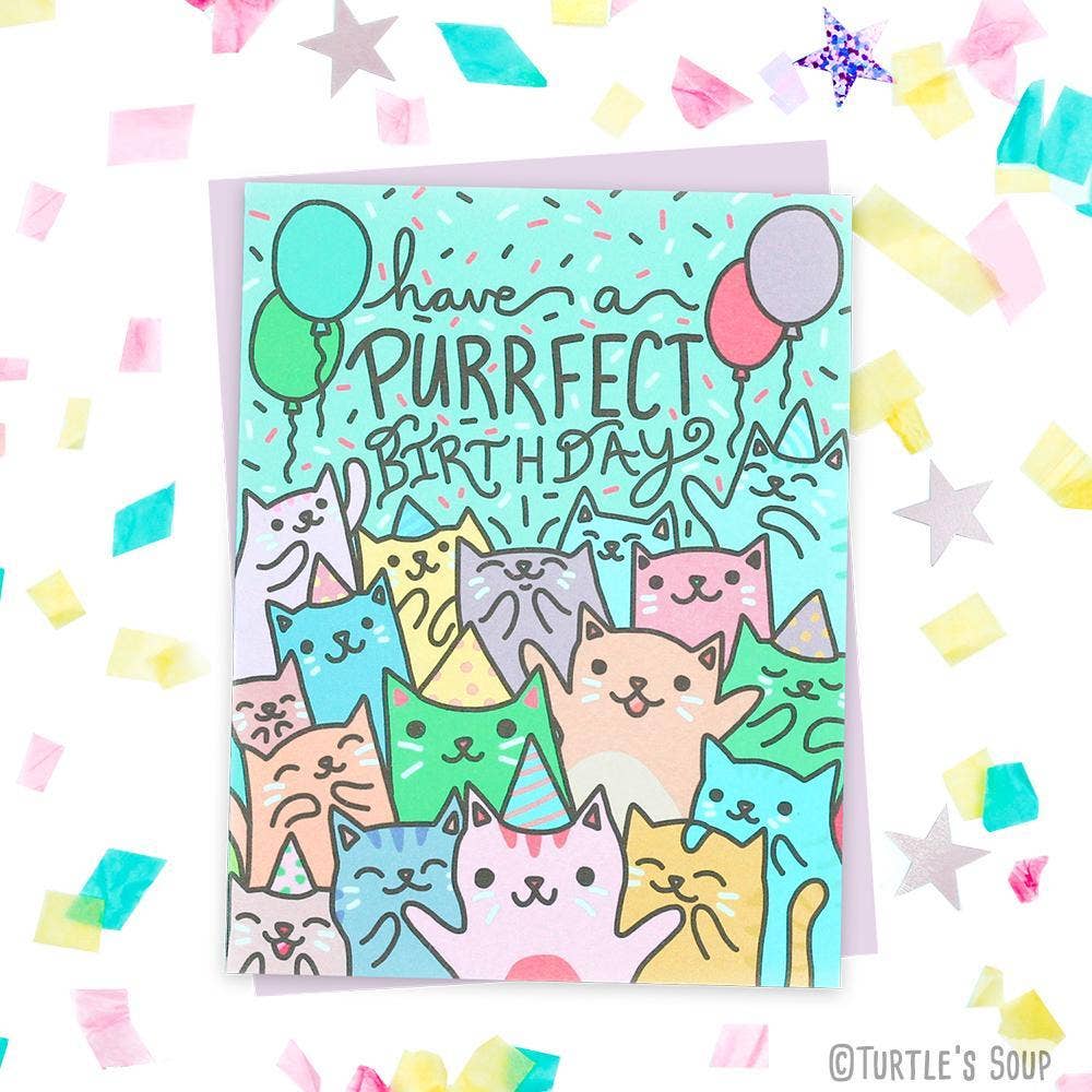 Have a Purrfect Birthday Card