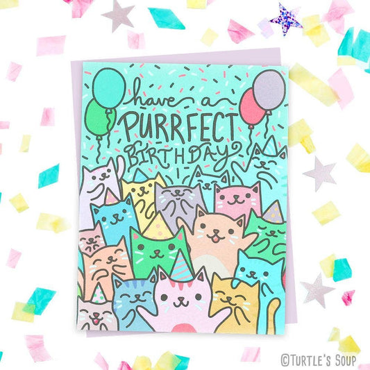 Have a Purrfect Birthday Card
