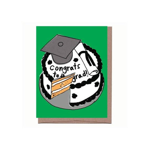 Congrats to the Grad Cake Scratch Sniff Card