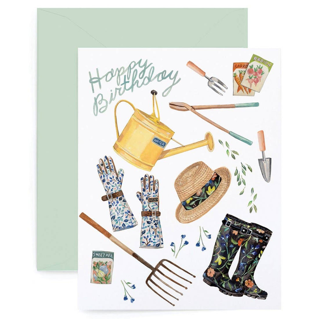 Gardener Happy Birthday Card