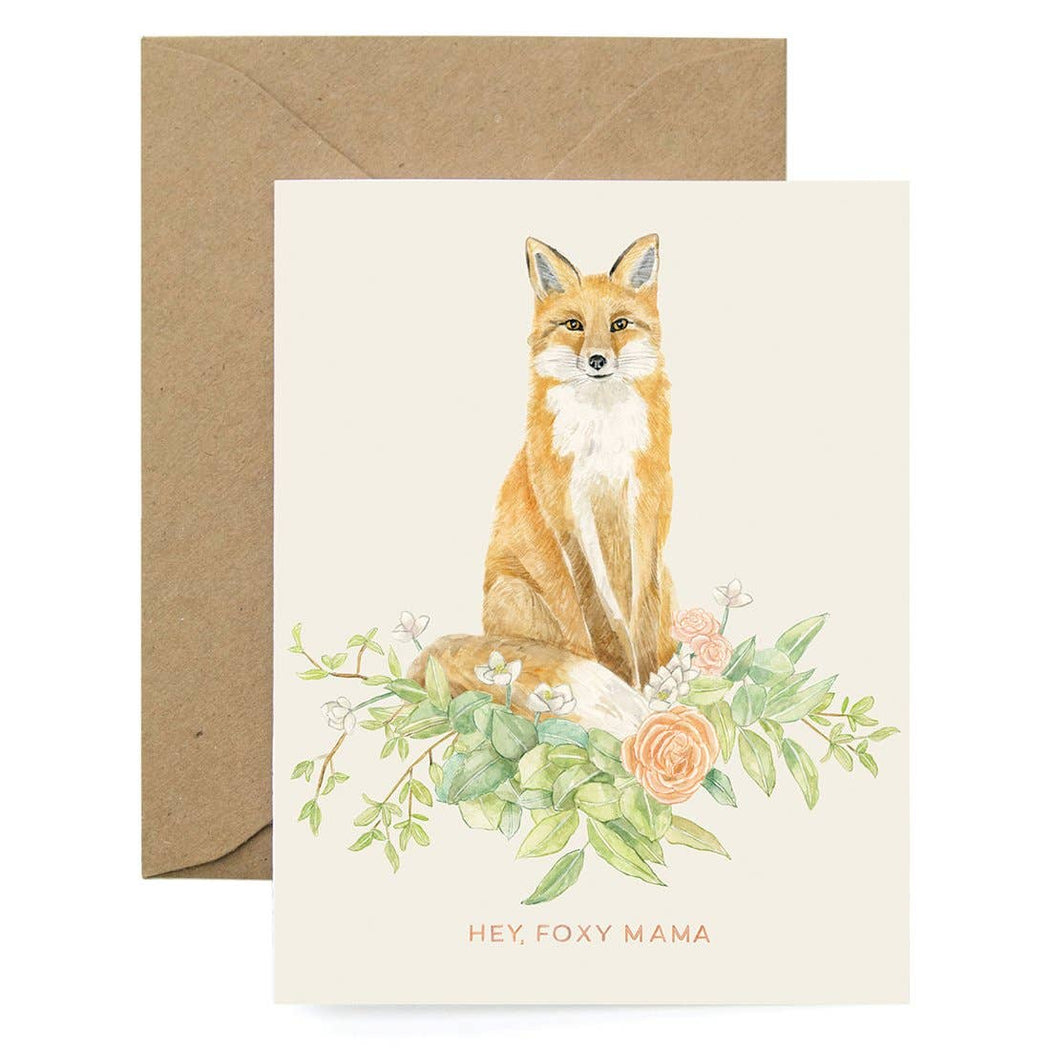 Hey Foxy Mama Card