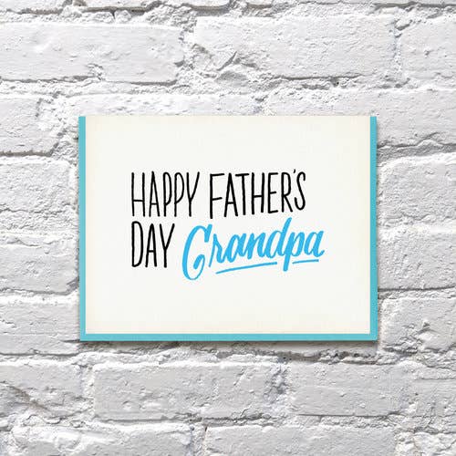 Grandpa Fathers Day Card