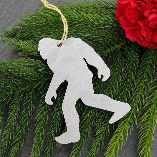 Bigfoot Sasquatch Metal Ornament