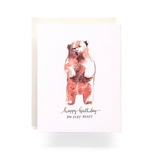 Sexy Beast Birthday Card