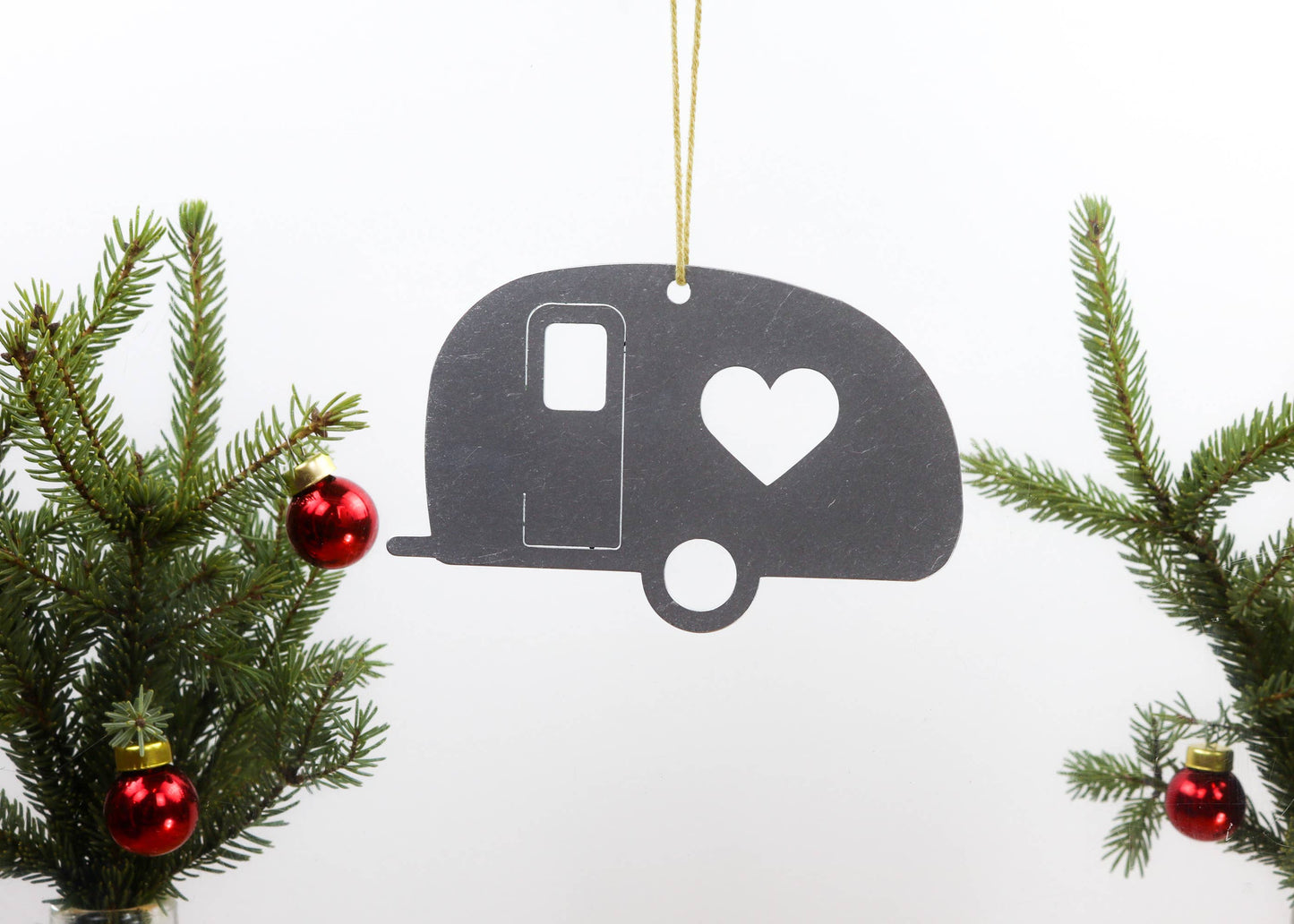 Camper Trailer Metal Ornament