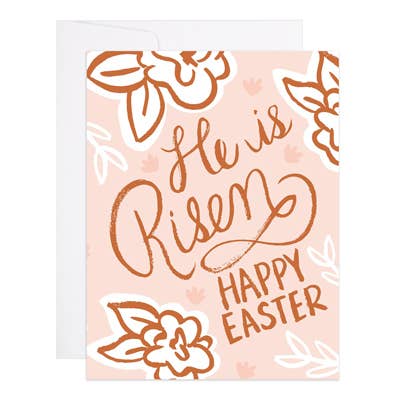 He is Risen Happy Easter Card