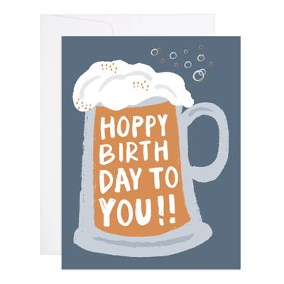 Hoppy Birthday to You Beer Mug Card