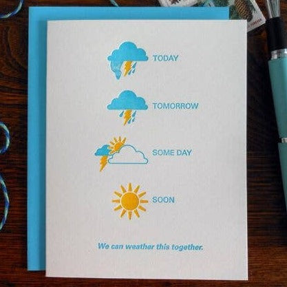 We Can Weather This Together Forecast Card