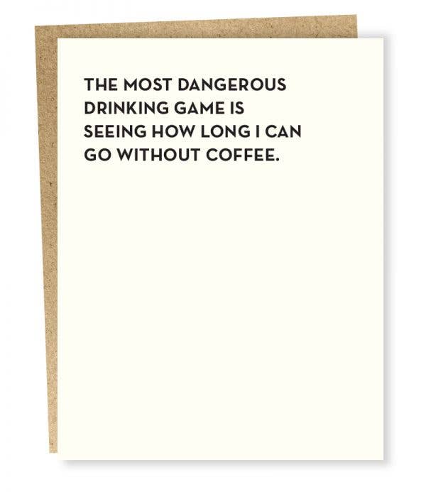 SP #913: Drinking Game Without Coffee Card