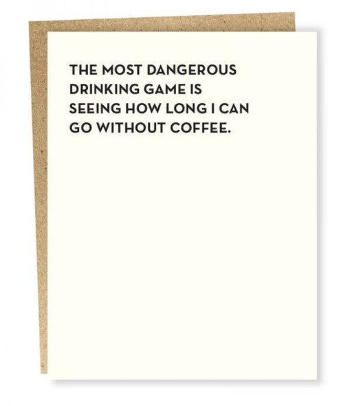 SP #913: Drinking Game Without Coffee Card