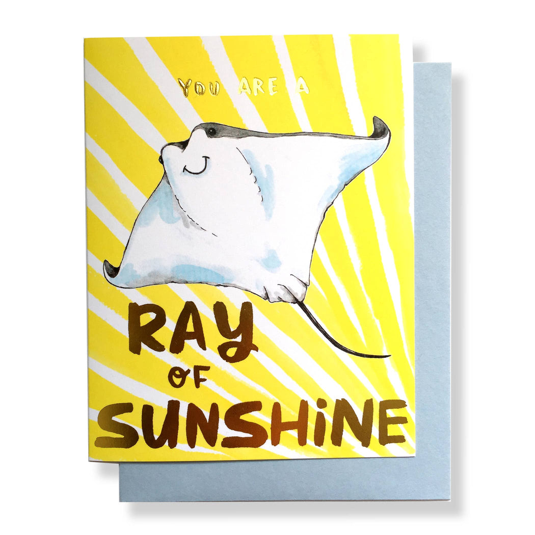 Manta Ray of Sunshine Card