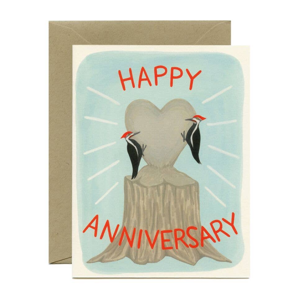 Anniversary Woodpeckers Card