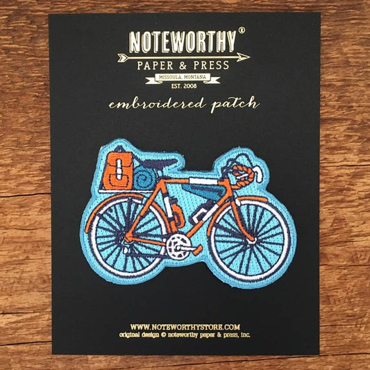 Bike Embroidered Patch
