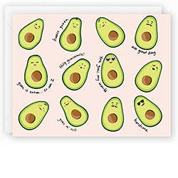 Avocado Blush Note Card