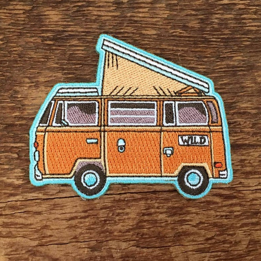 Camper Van Embroidered Patch