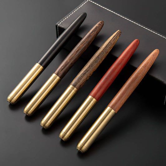 Wood & Brass Fountain Pen