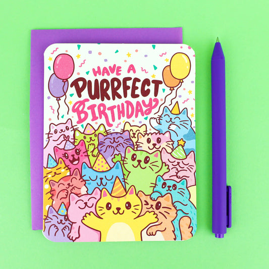 Have a Purrfect Birthday Card