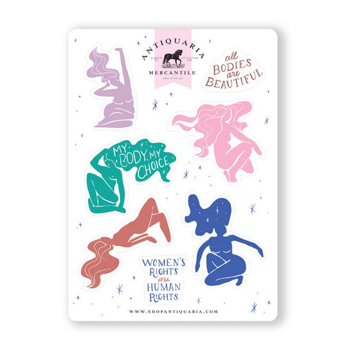 Womens Rights Sticker Sheet