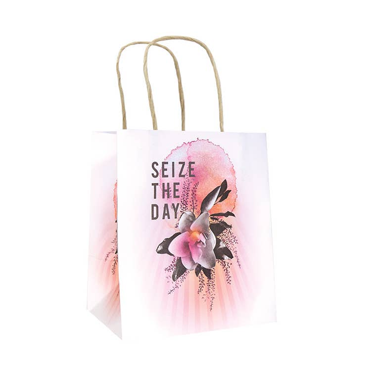 Seize the Day Gardenia Mini Gift Bag